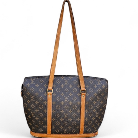 Louis Vuitton Monogram Canvas Brown Tote Shoulder Bag - Picture 2 of 13